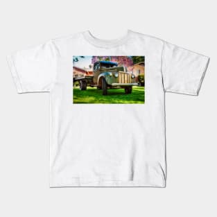 46 Ford Truck Flat Bed 5 Kids T-Shirt